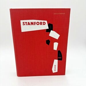 Stanford University 1957 Quad Yearbook No Autographs